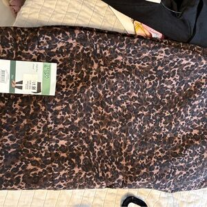 Terra & Sky Animal Print Skirt